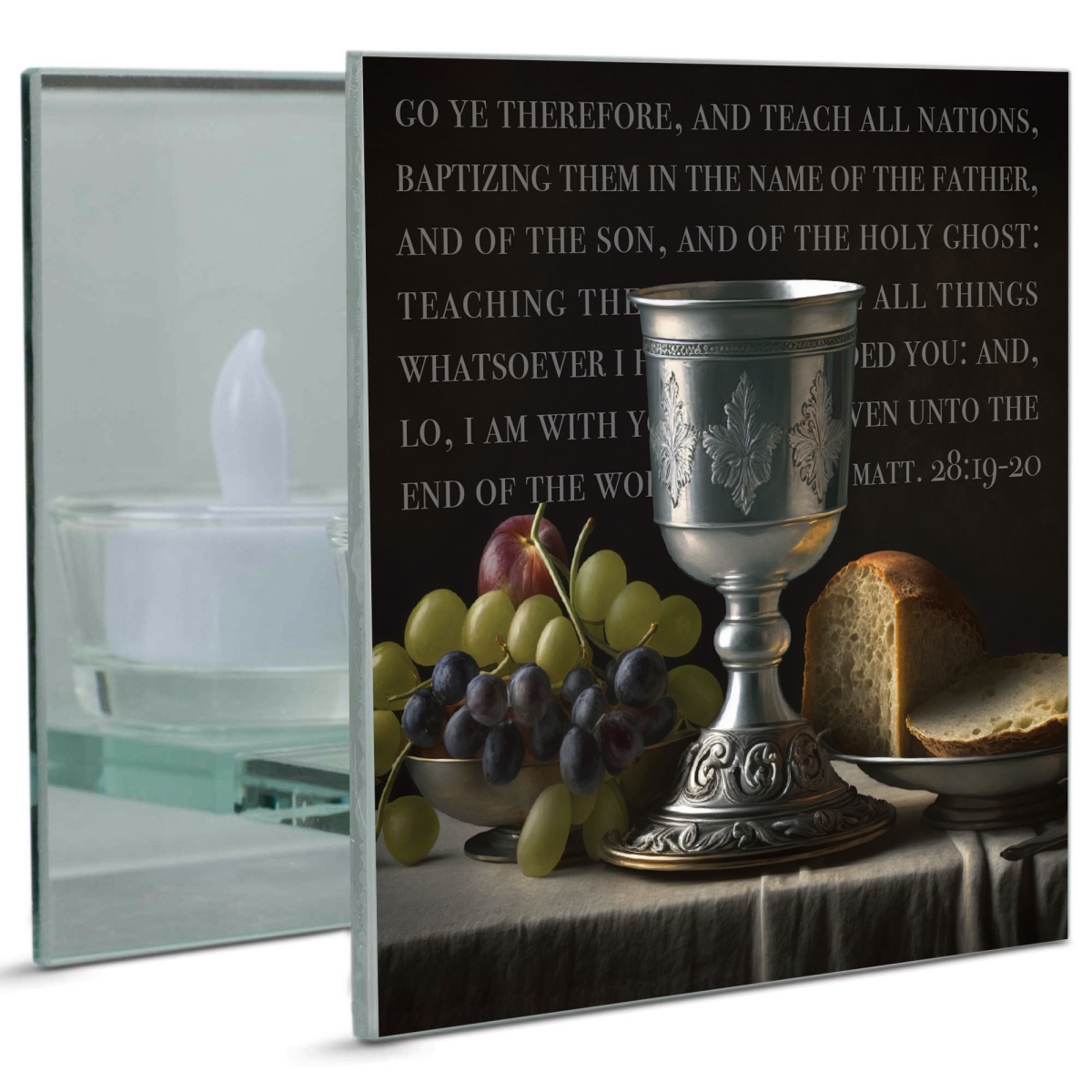 MCHQ110SW Tealight Go Ye Therefore And Teach All