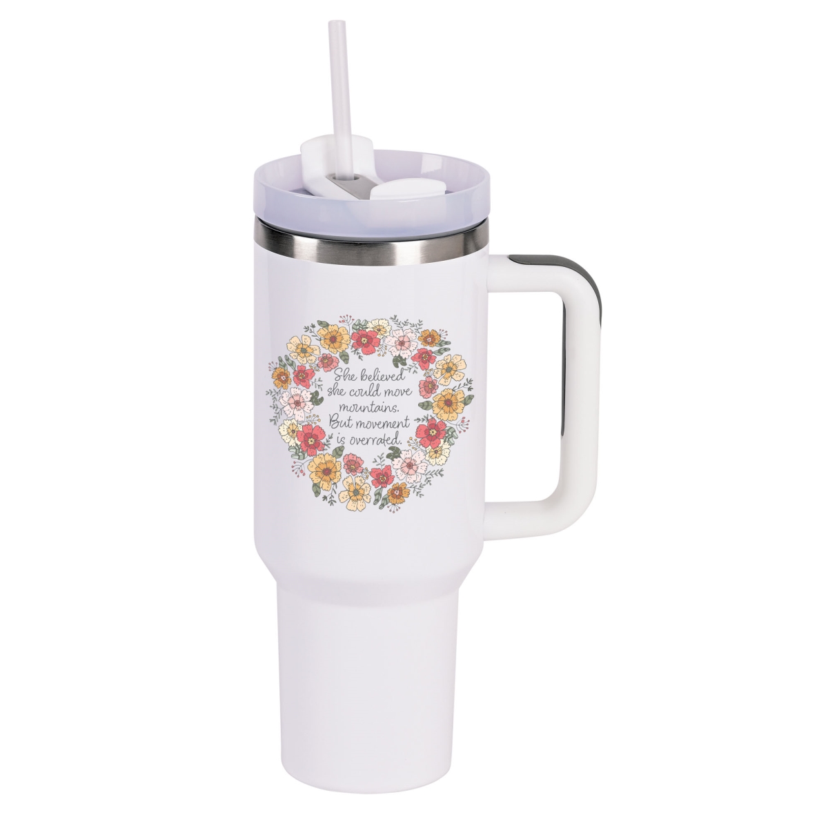 SST40W-9 Tumbler She Believed She Could But 40 Oz