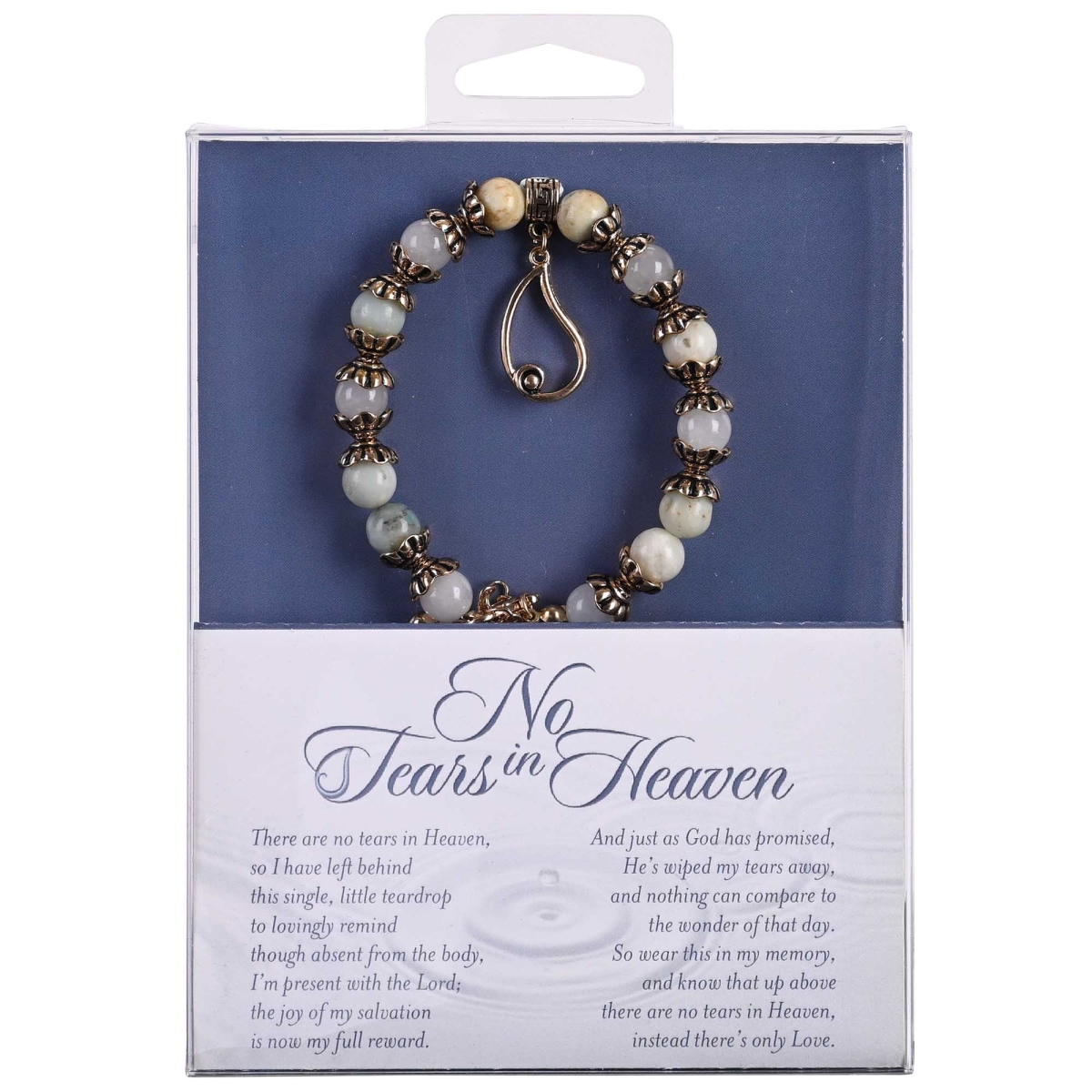 35-8090G Bracelet No Tears Aqua And White