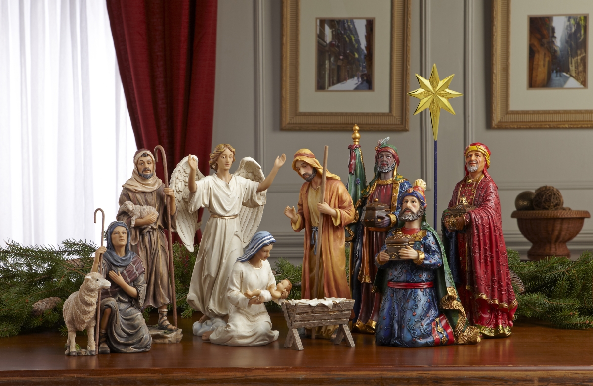 RLN025 Three Kings Figures-11 pc 10H set