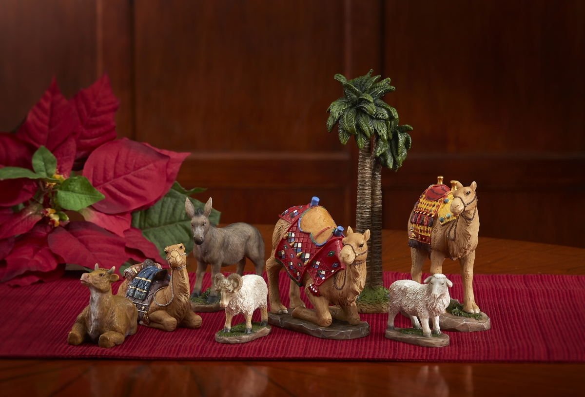 RLN057 Three Kings 23Pc w/stable/all pieces 5H