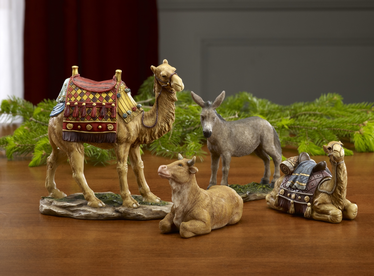 GFM031 Three Kings Nativity Animals for 7H Set