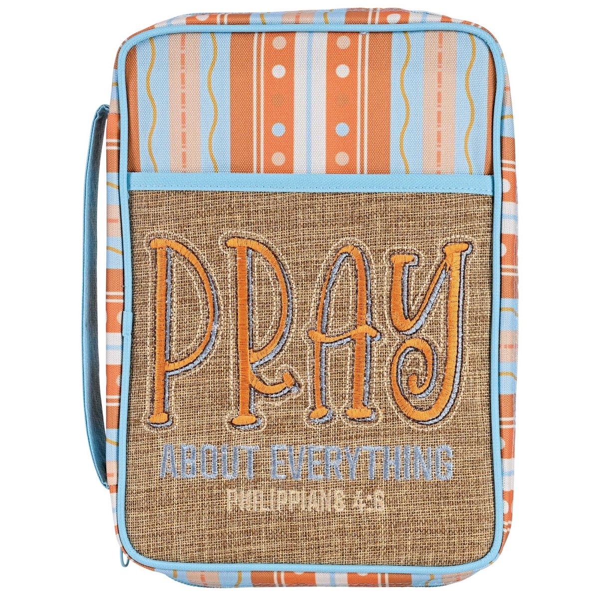 BCK-L290 Bible Cover Pray About Everything Lg