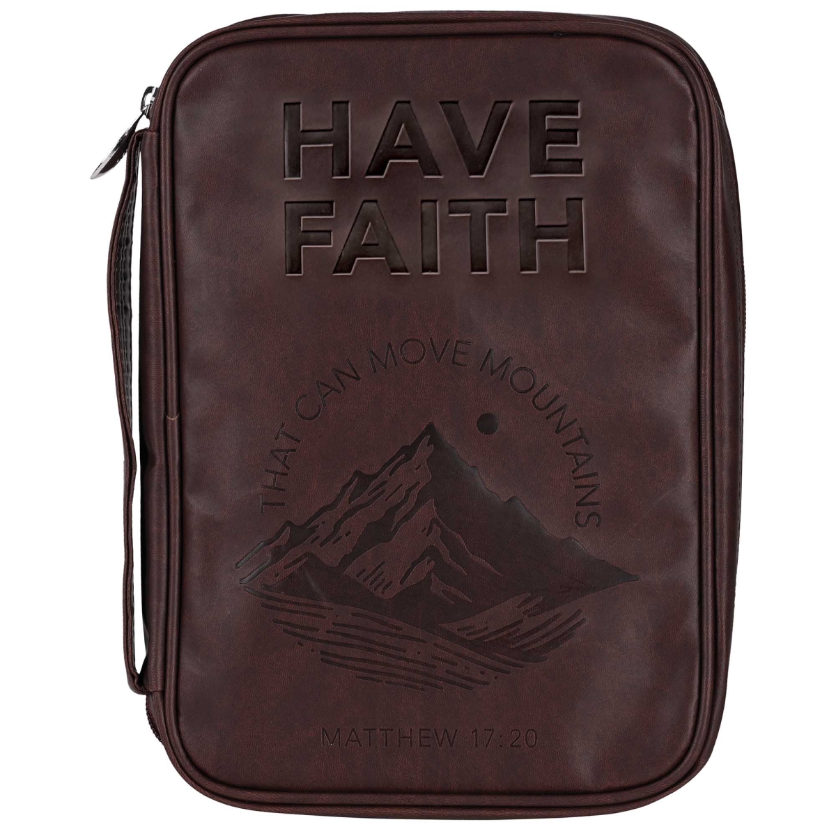 BCV-L225 Bible Cover Mountain Have Faith Large