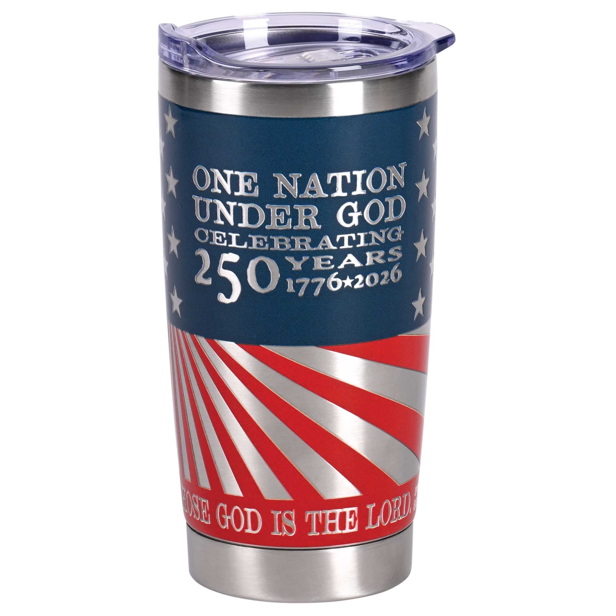 SSTUMSS-18 Tumbler Blessed Is The Nation 20 Oz