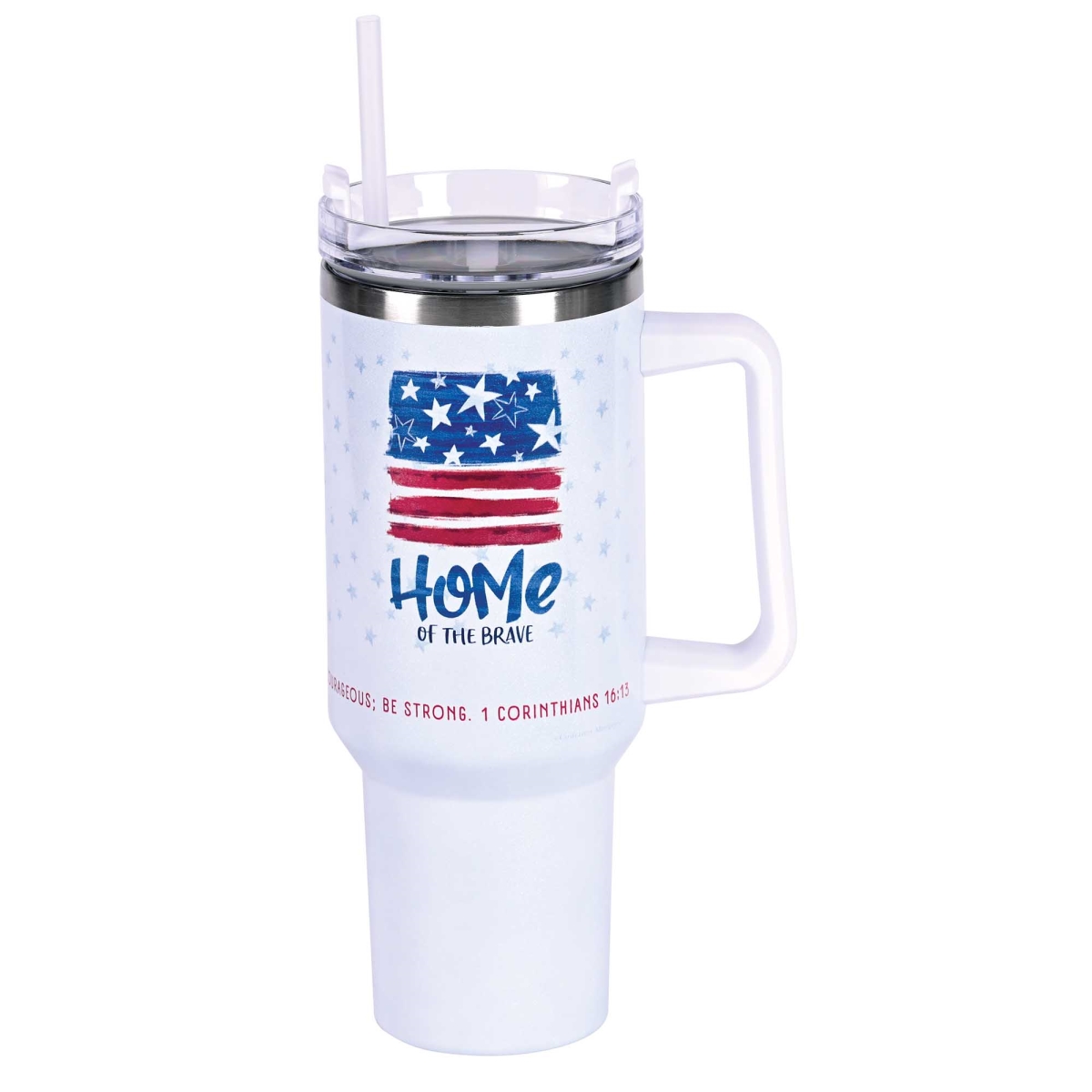 SST40WGL-1 Tumbler Land Of The Free Home 40 Oz