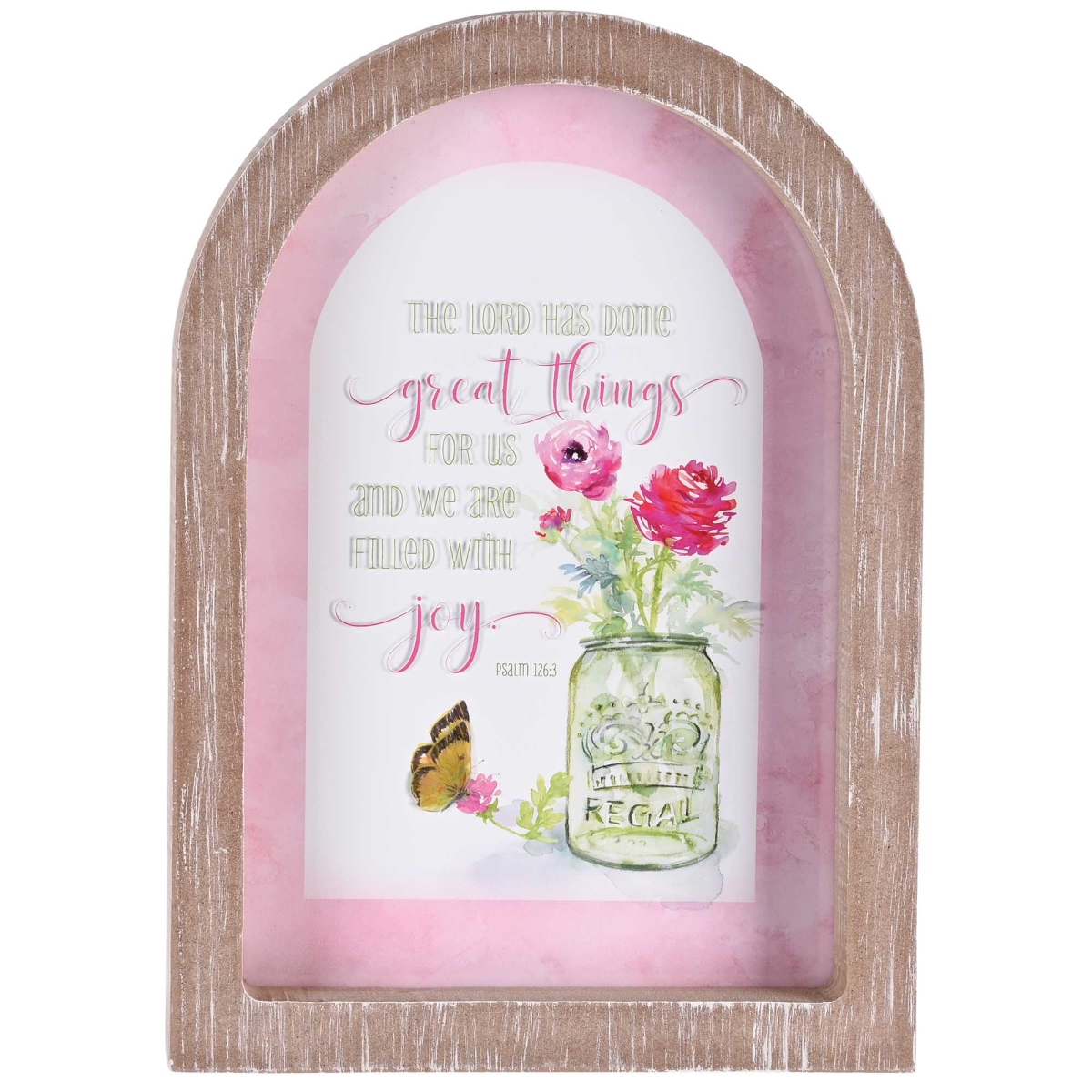 FRMA212 Framed Arch The Lord Has Done 9X13