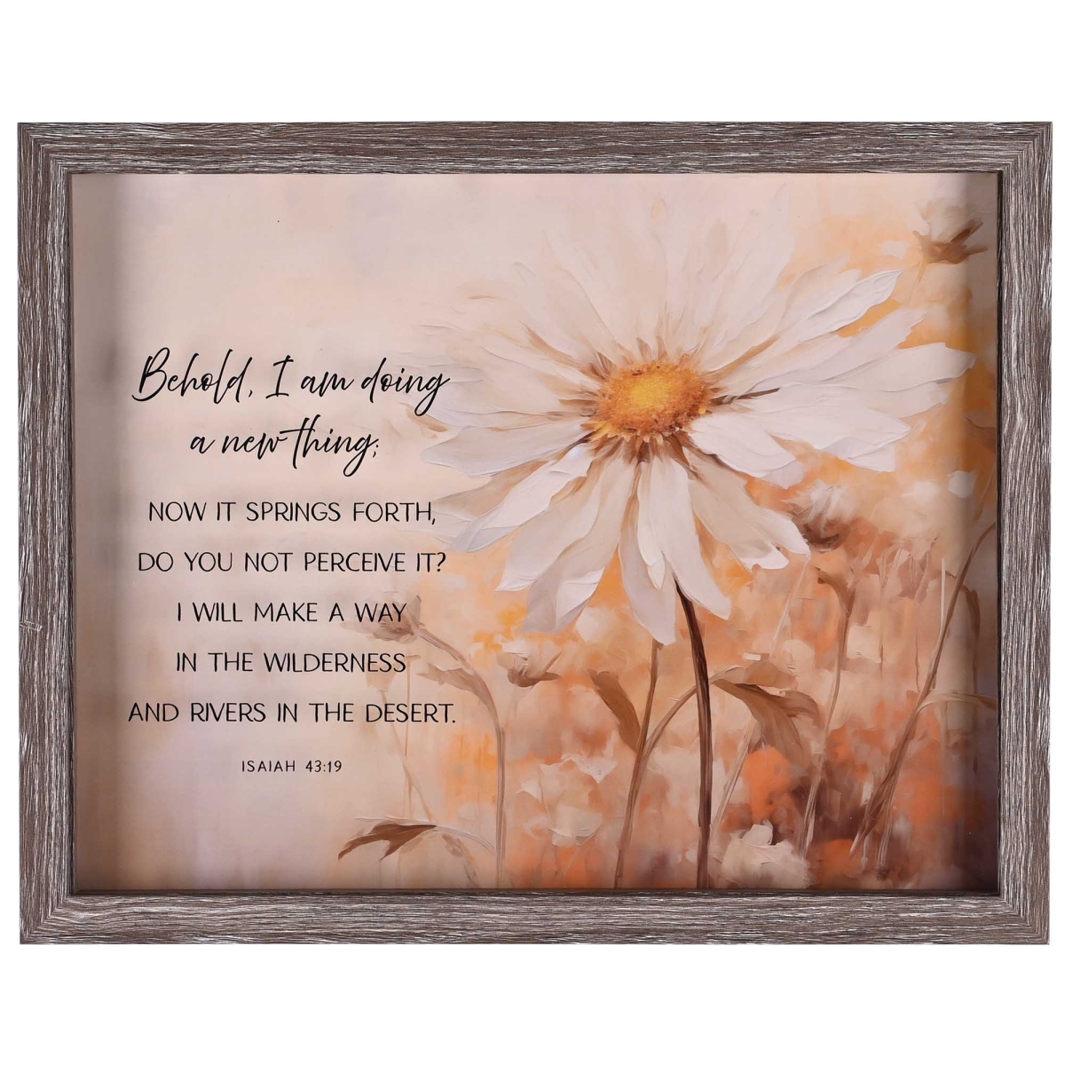 FRMWDWG-1411-37 Framed Wall Art Behold A   Thing