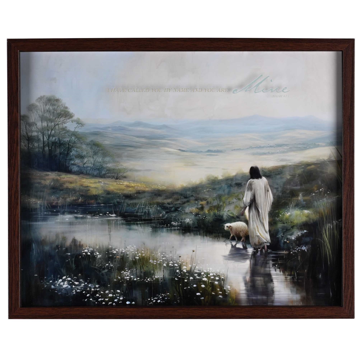 FRMWDWAL-2016-7 Framed Wall Art I Have Called By Name
