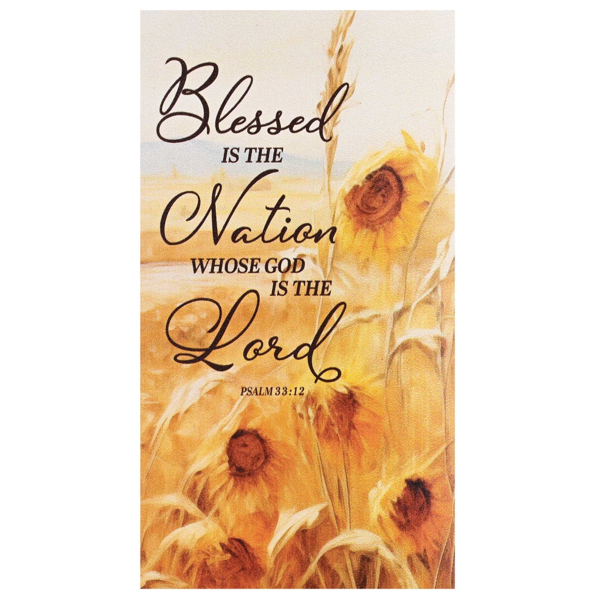 MAG-1061 Magnet Blessed Is The Nation 5X2.75