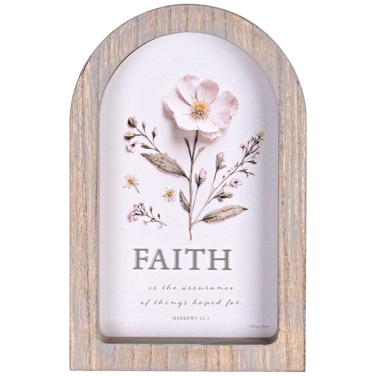 FRMA309 Framed Arch Faith Is Assurance 7X11