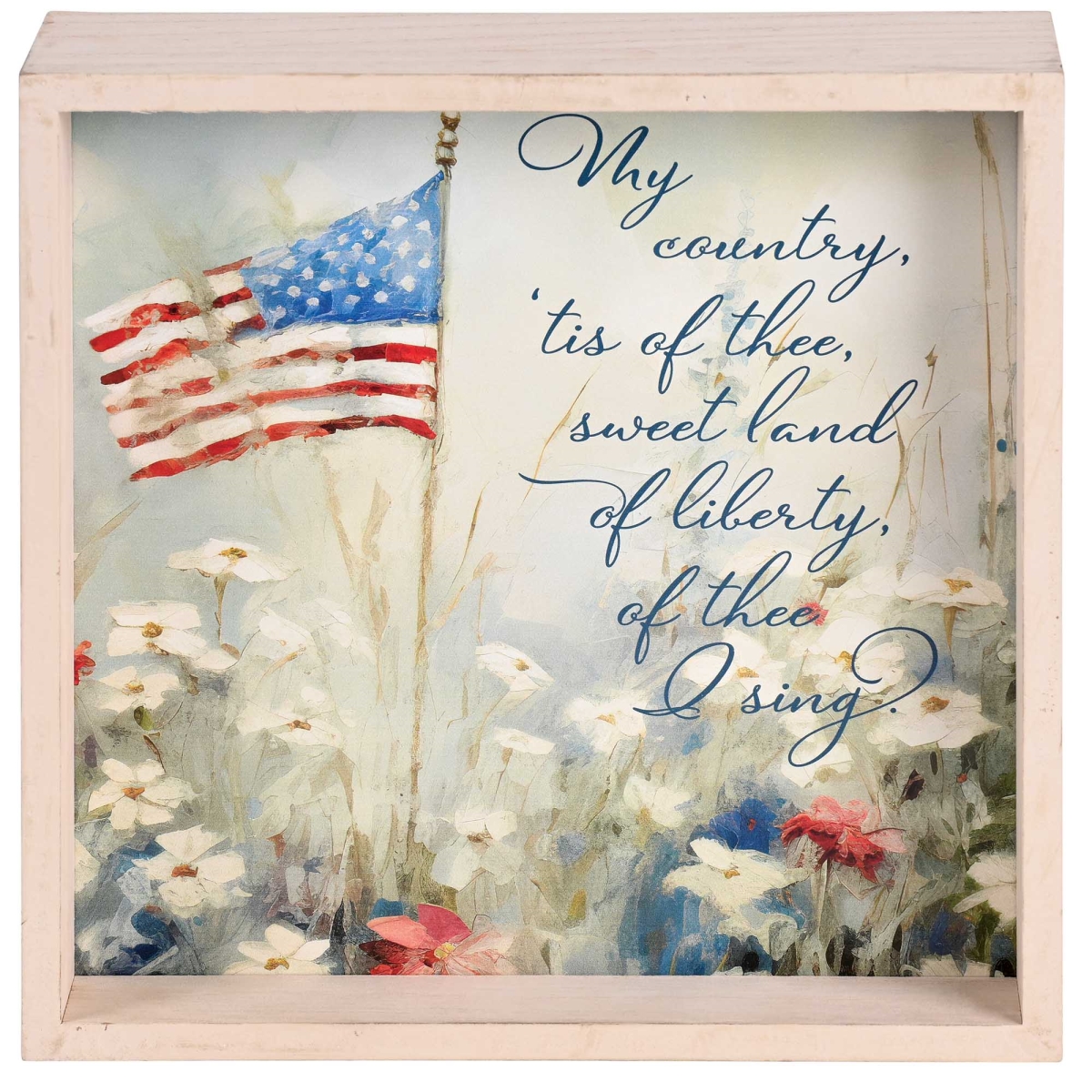 TTP9-9 Tabletop 2 Sided Patriotic Garden