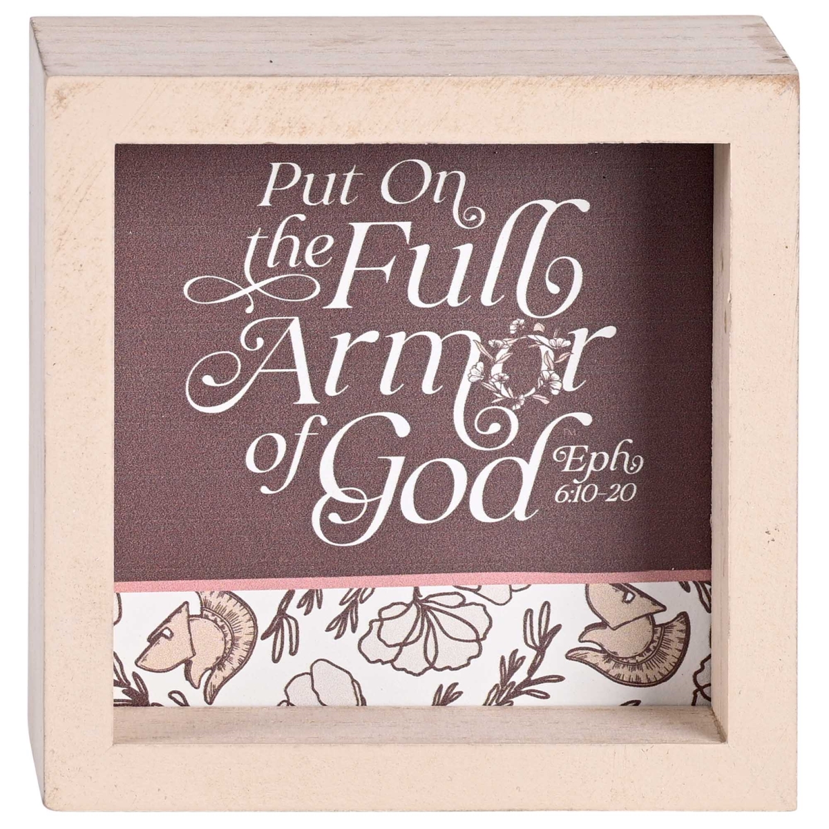TTP4-15 Tabletop 2 Sided Be Strong In The Lord