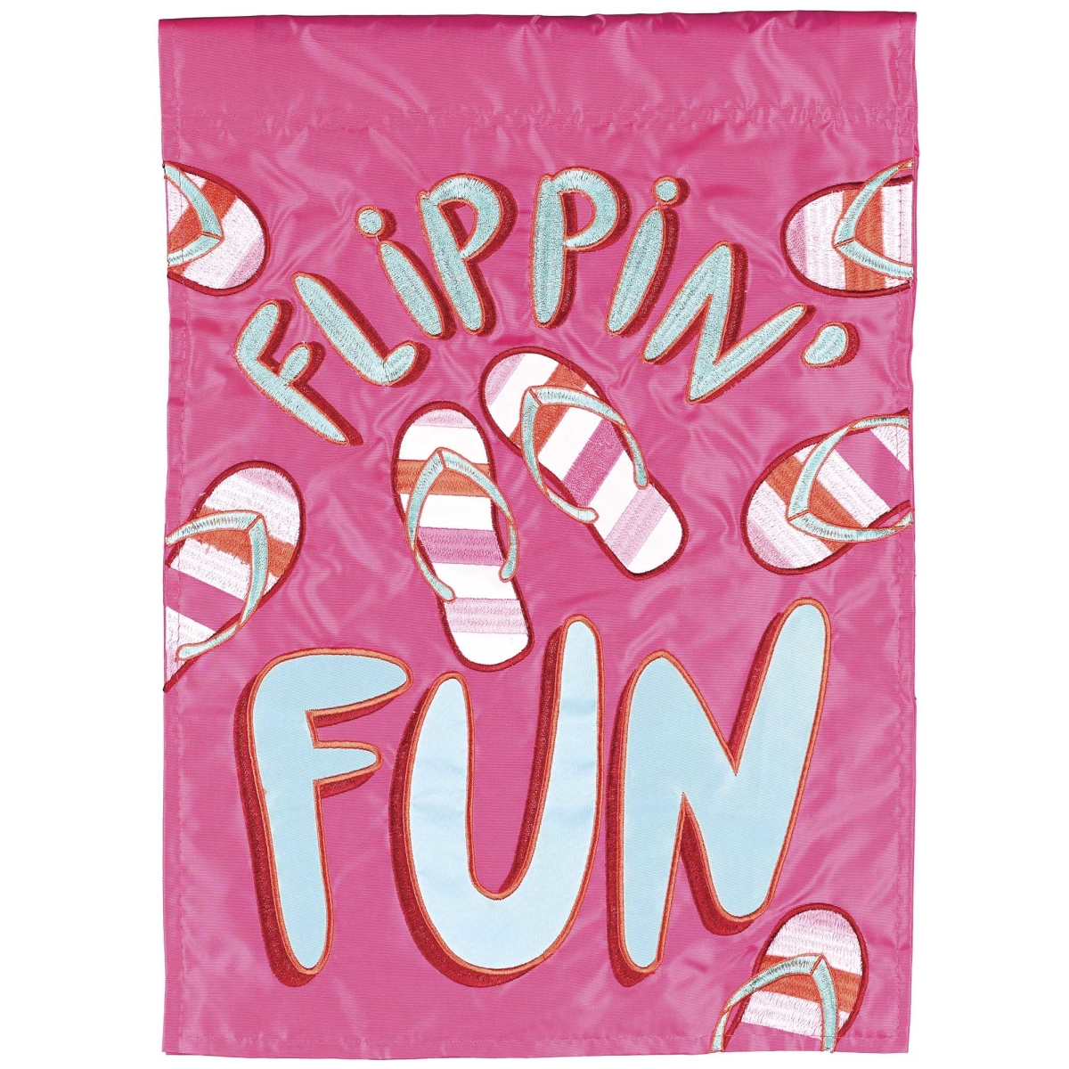 M012205 Garden Flag Flippin Fun