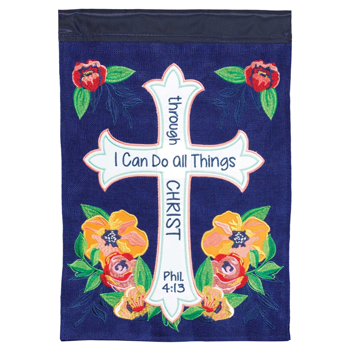FLAG-4122 House Flag I Can Do All Things