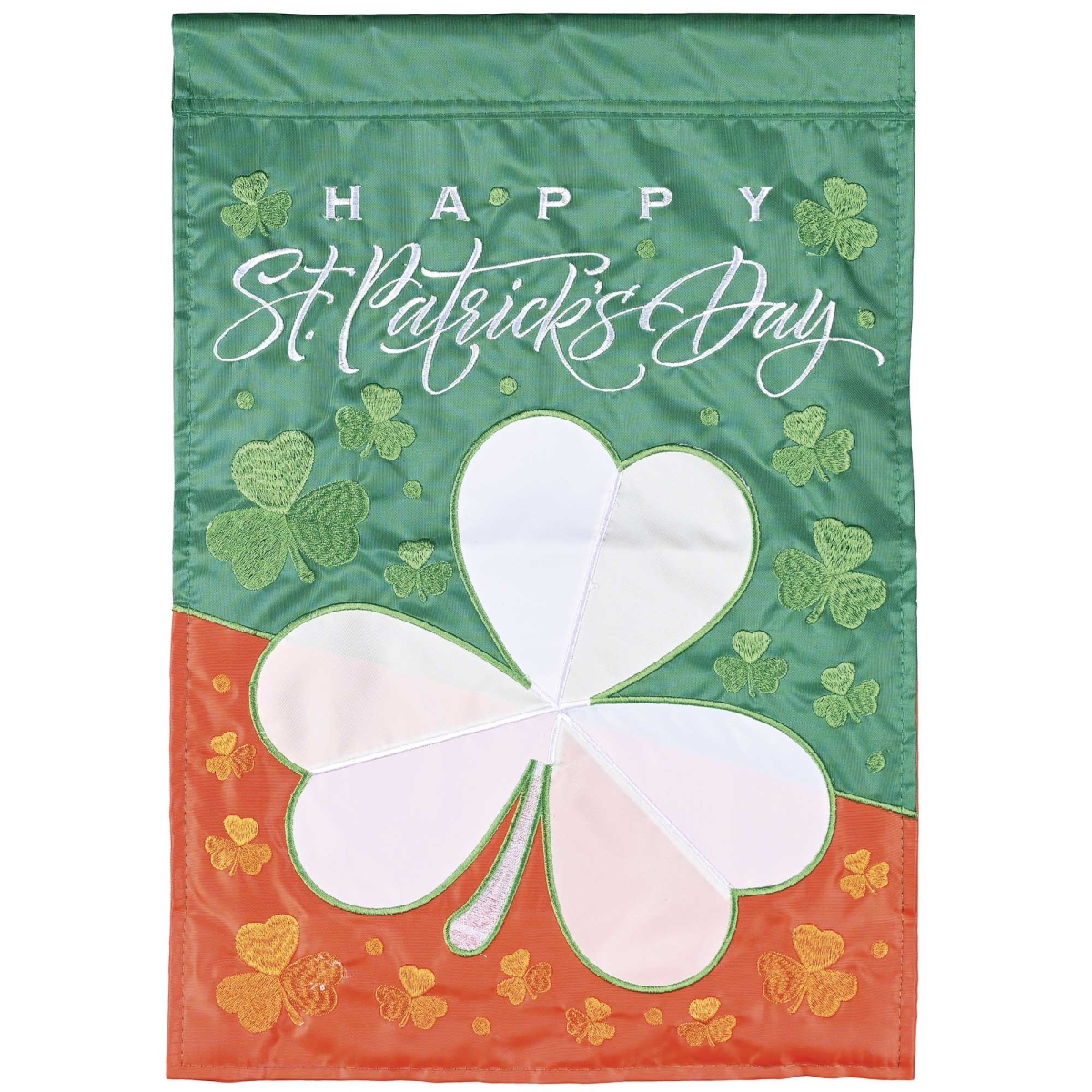 M012165 Garden Flag Happy St Patricks Day