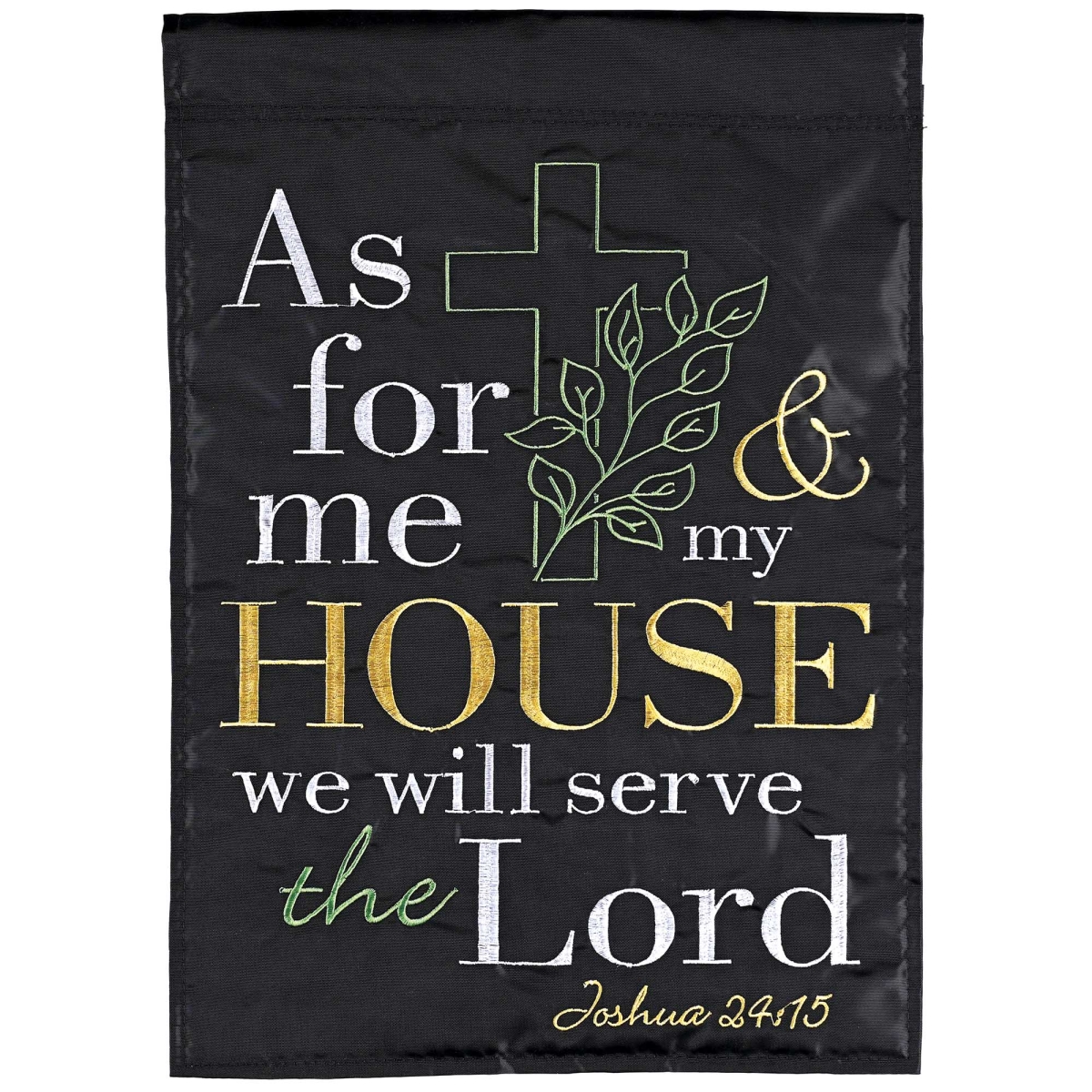 FLAG-4151 House Flag As For Me And My House