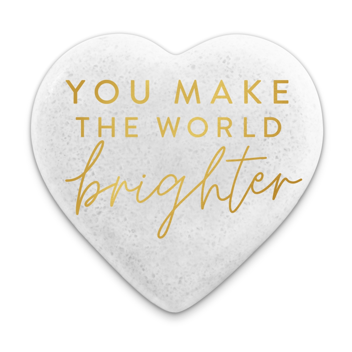 54020 Heart Stone Card You Make The World