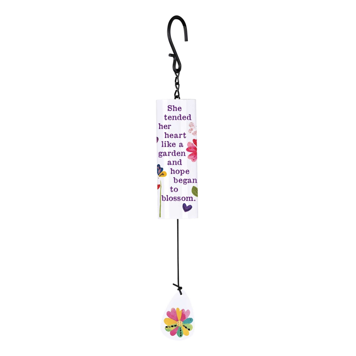 WCA-2W1 Windchime She Tended Her Heart Iron