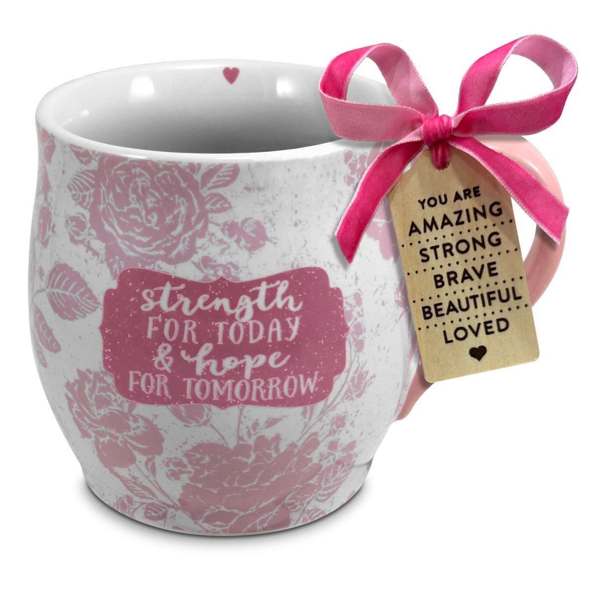 58003 Mug Pretty Prints Strength Today 14Oz