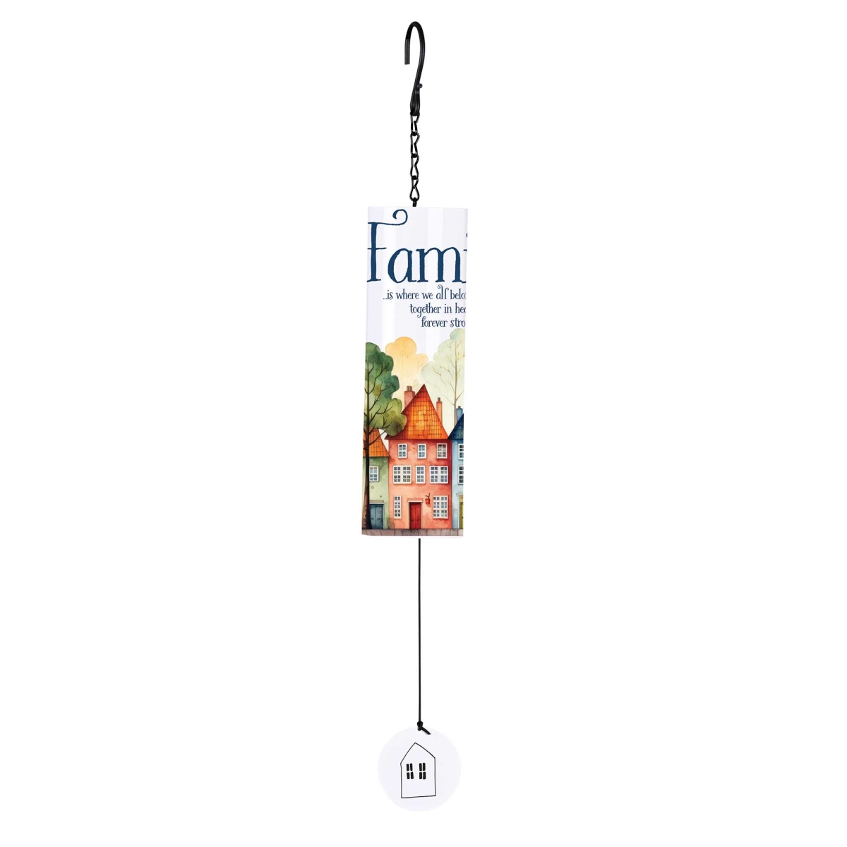 WCA-3W4 Windchime Family Is Where We All Iron