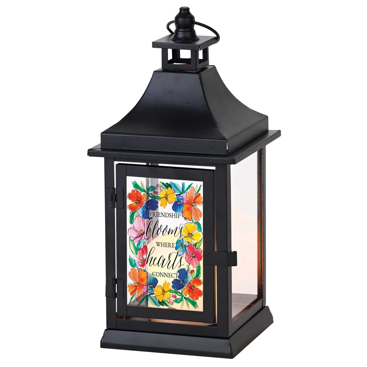 LTNOBS4 Small Outdoor Lantern Friendship Blooms