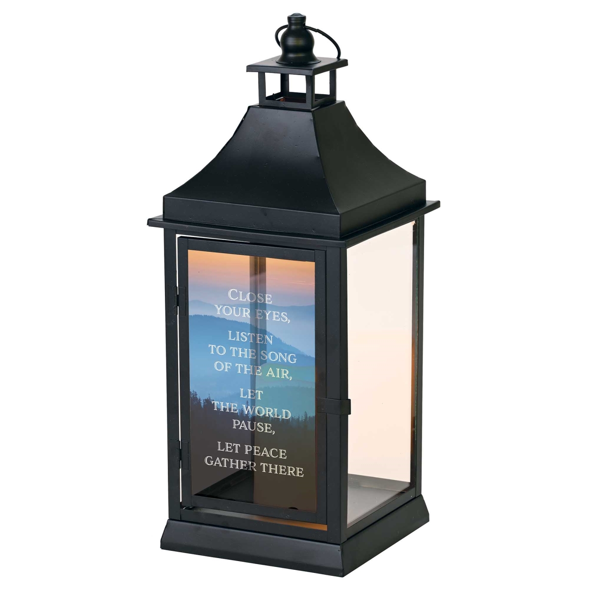 LTNOBL1 Large Outdoor Lantern Close Your Eyes
