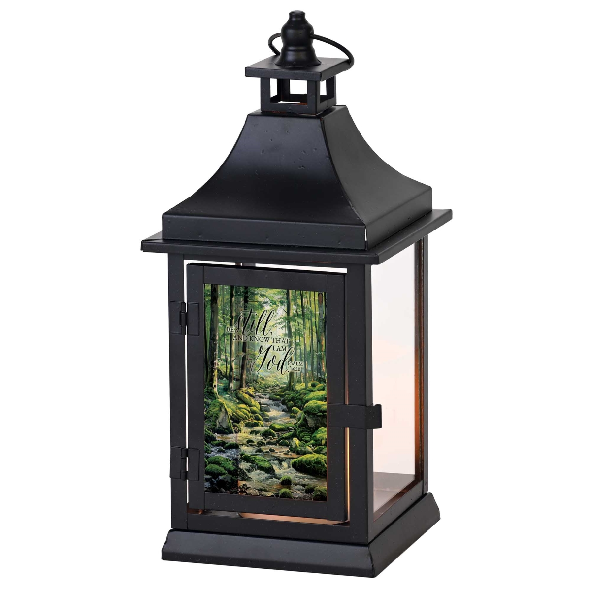 LTNOBS3 Small Outdoor Lantern Be Still And Know