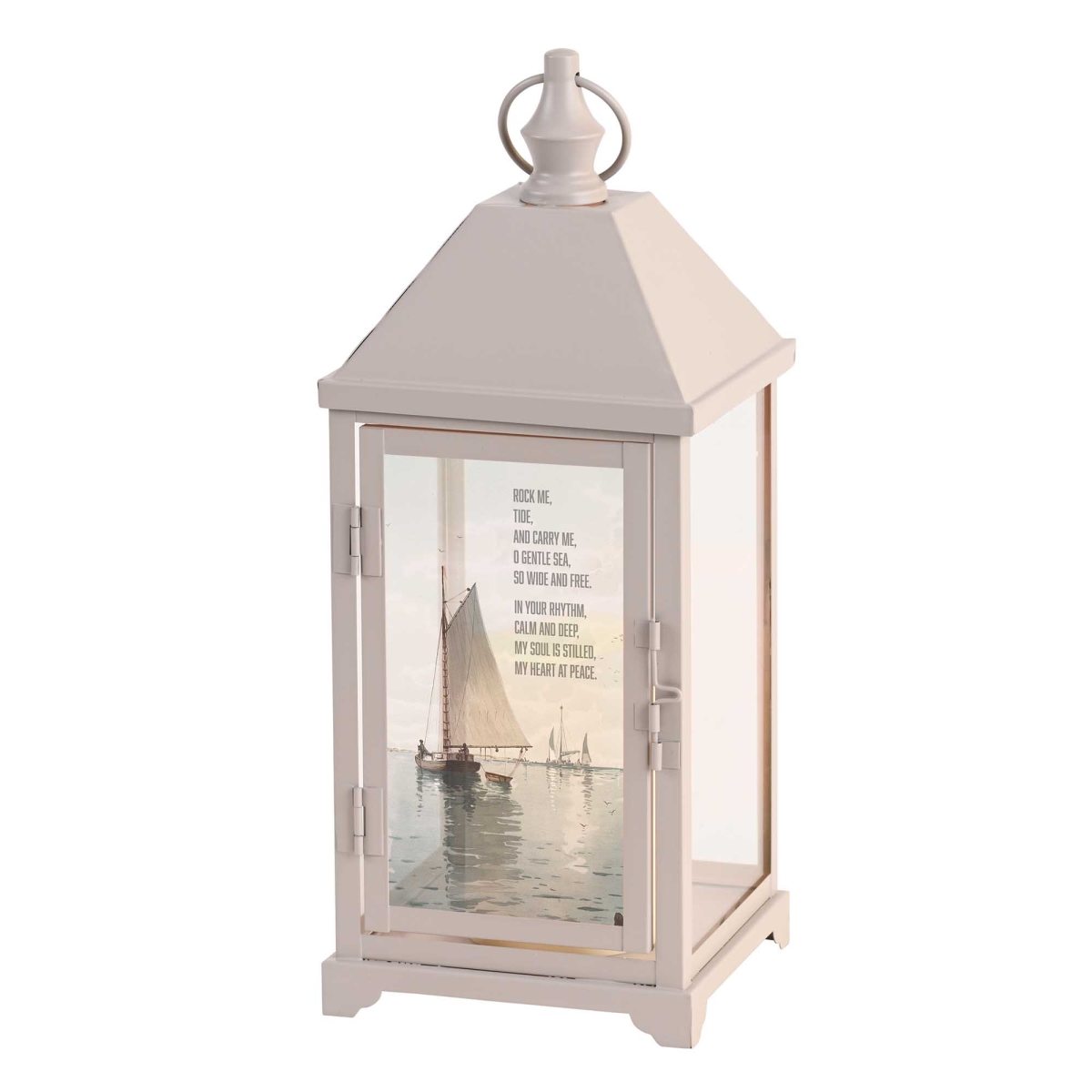 LTNTWG3 Lantern Sailboat Rock Me Tide
