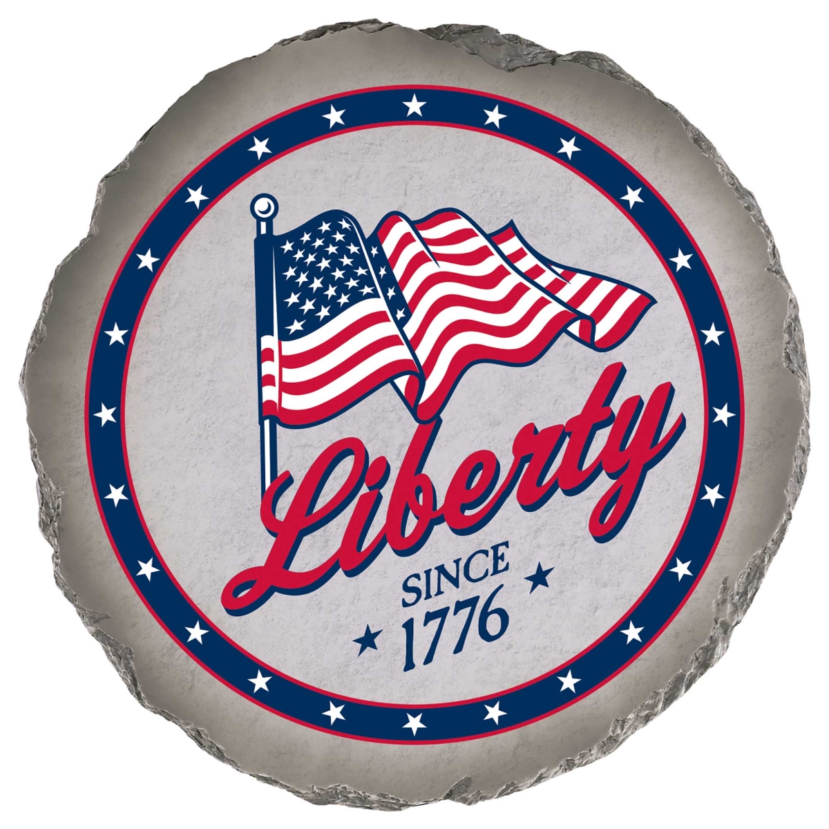 SSR-1028 Garden Stone Liberty Since 1776