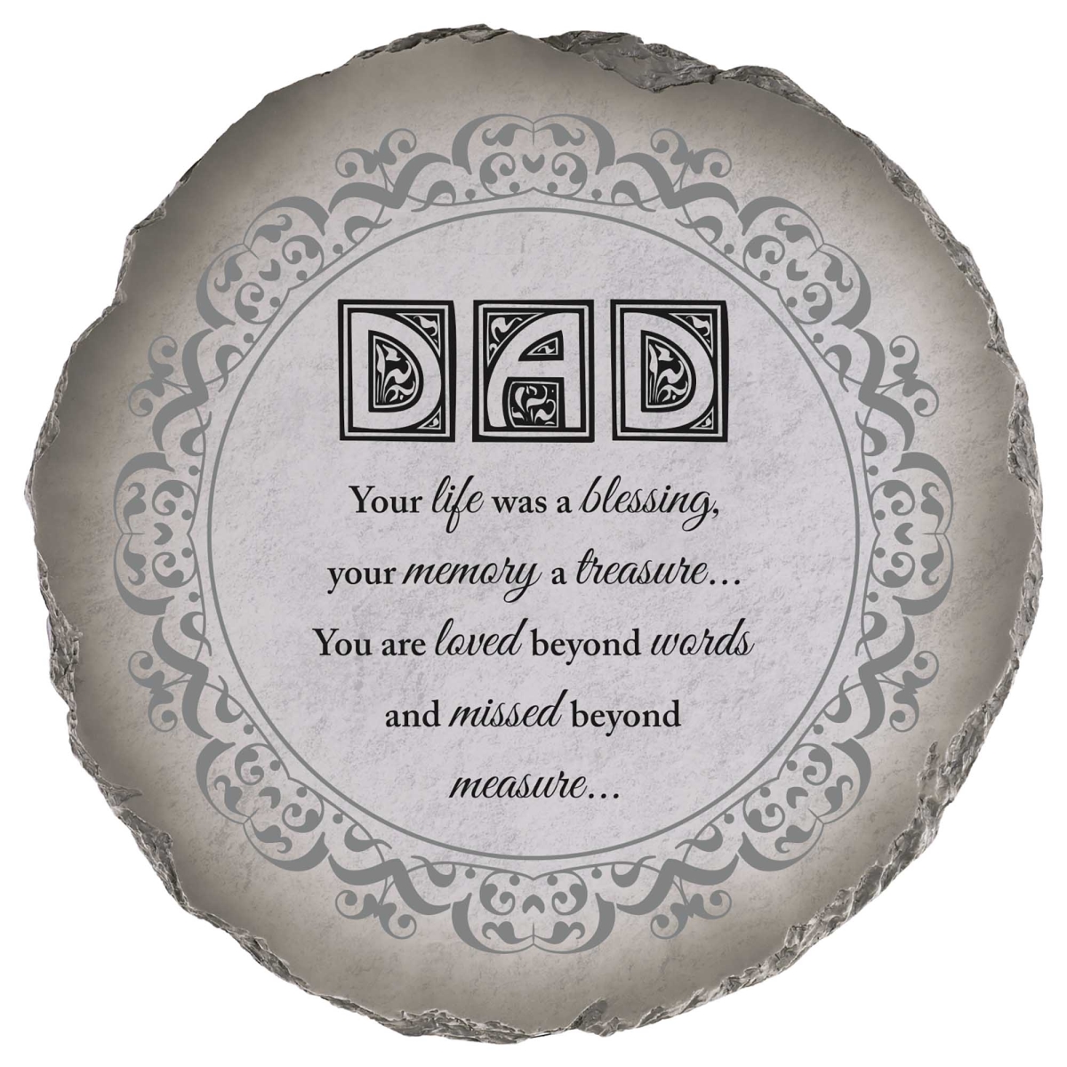 SSR-1021 Garden Stone Dad Your Life Was A