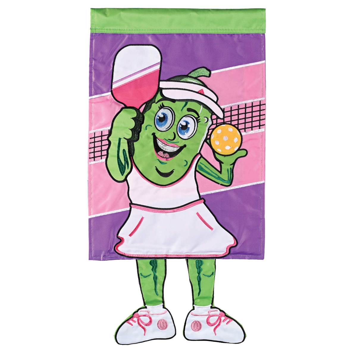 M003006 Large Crazy Leg Pickleball Girl