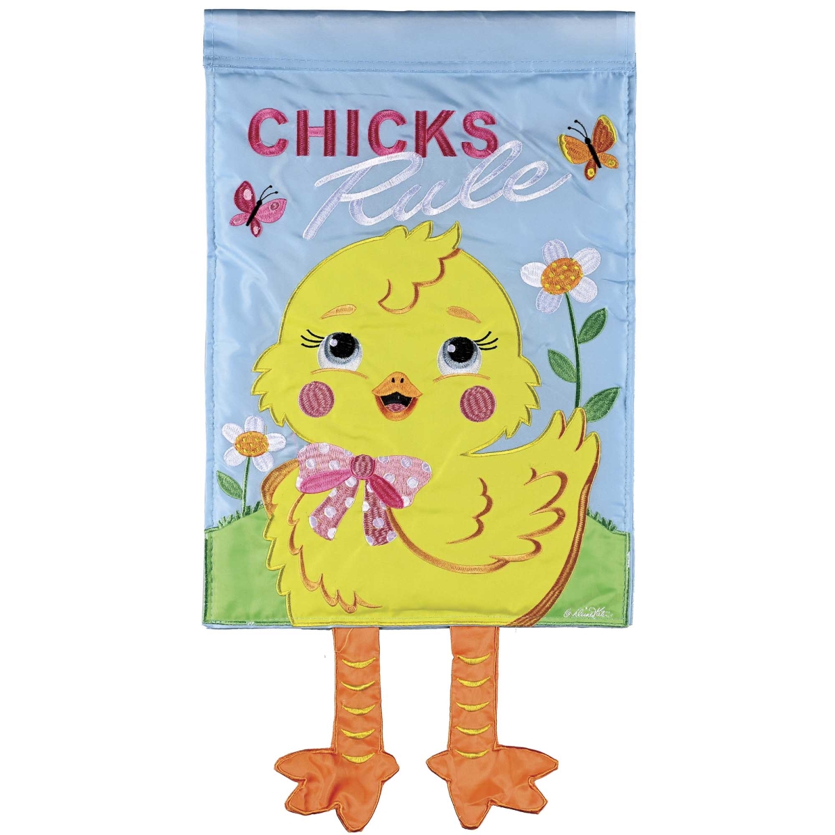 M002210 Large Crazy Leg Chicks Rule