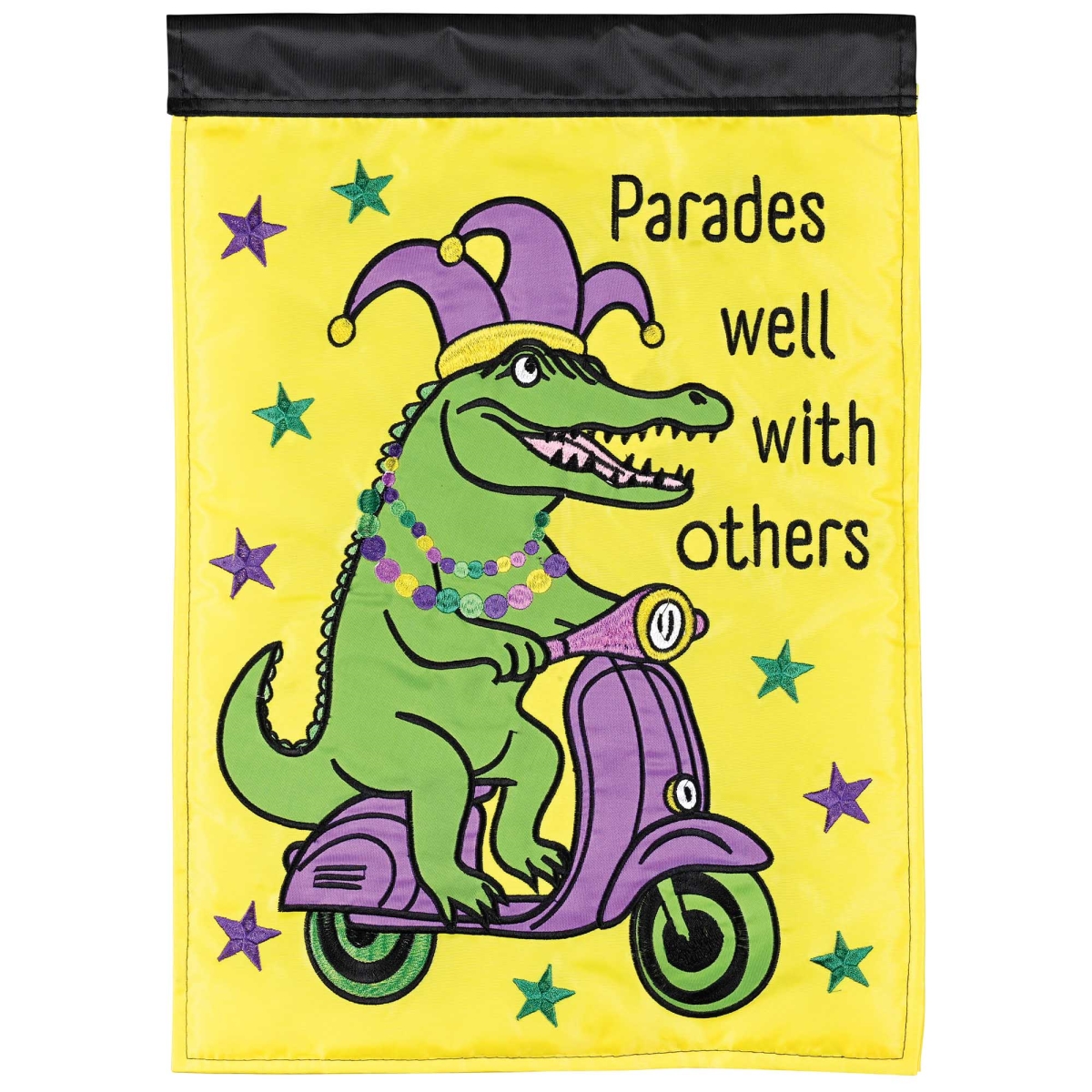 M013048 Garden Flag Parades Well With Others