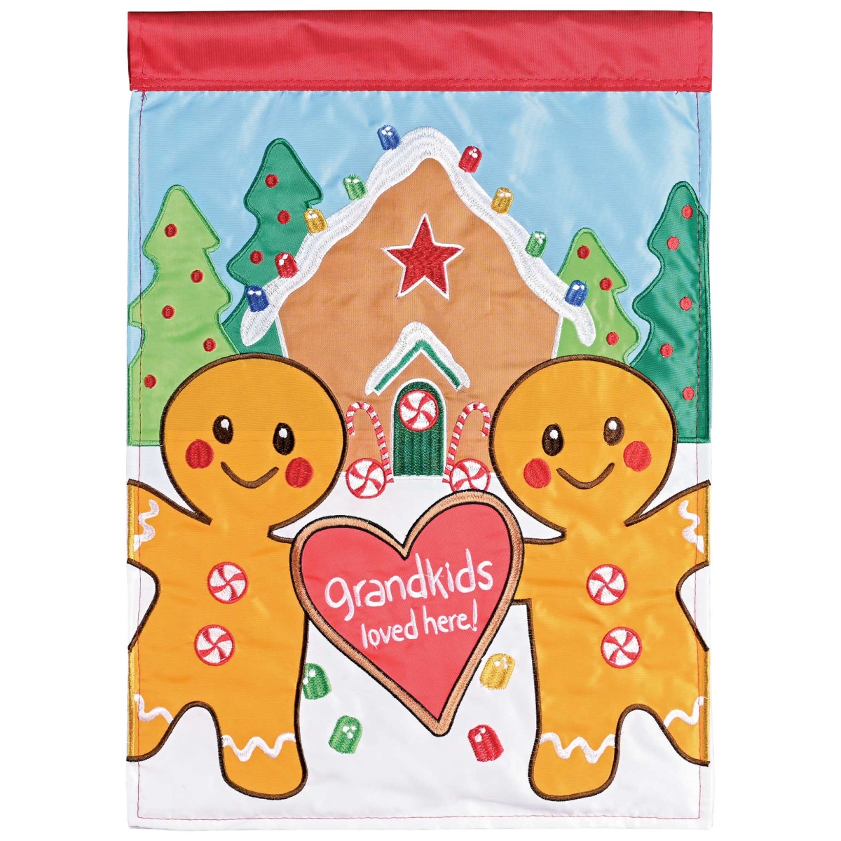 M013036 Garden Flag Grandkids Loved Here