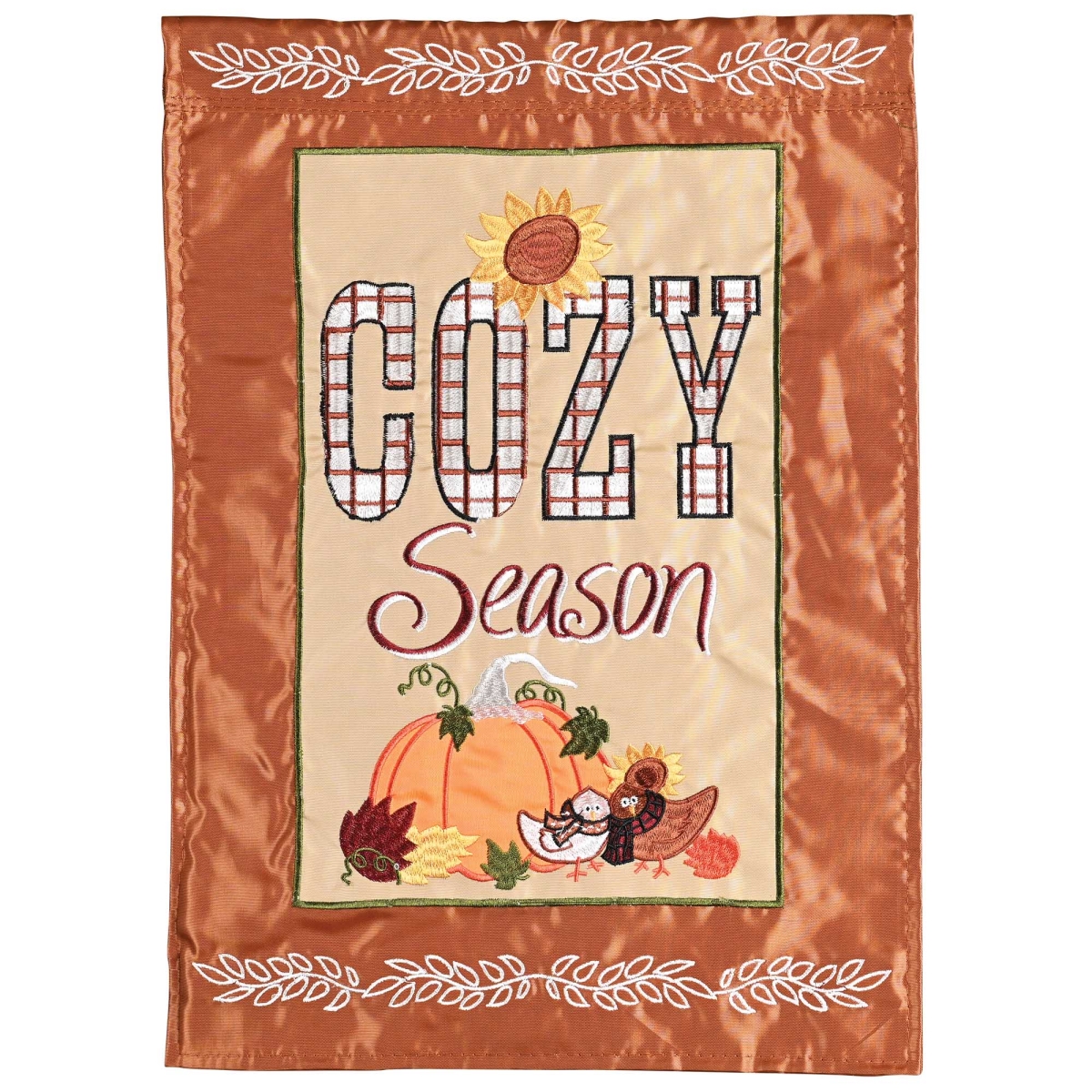 M013019 Garden Flag Cozy Season
