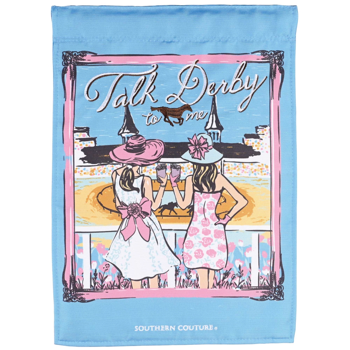 M013059 Garden Flag Talk Derby To Me