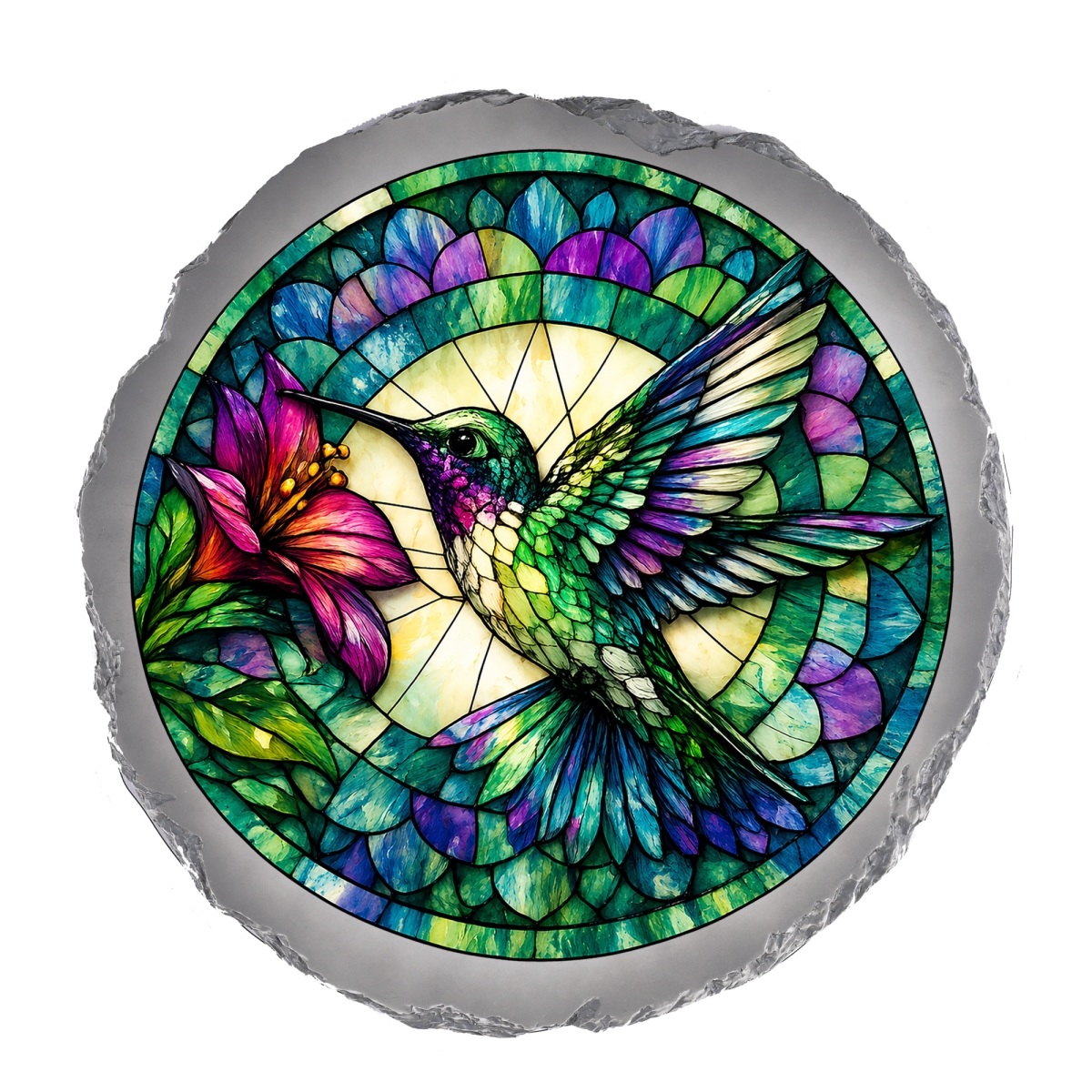 SSRSH0007 Stain Gl Hummingbird Stone Gray