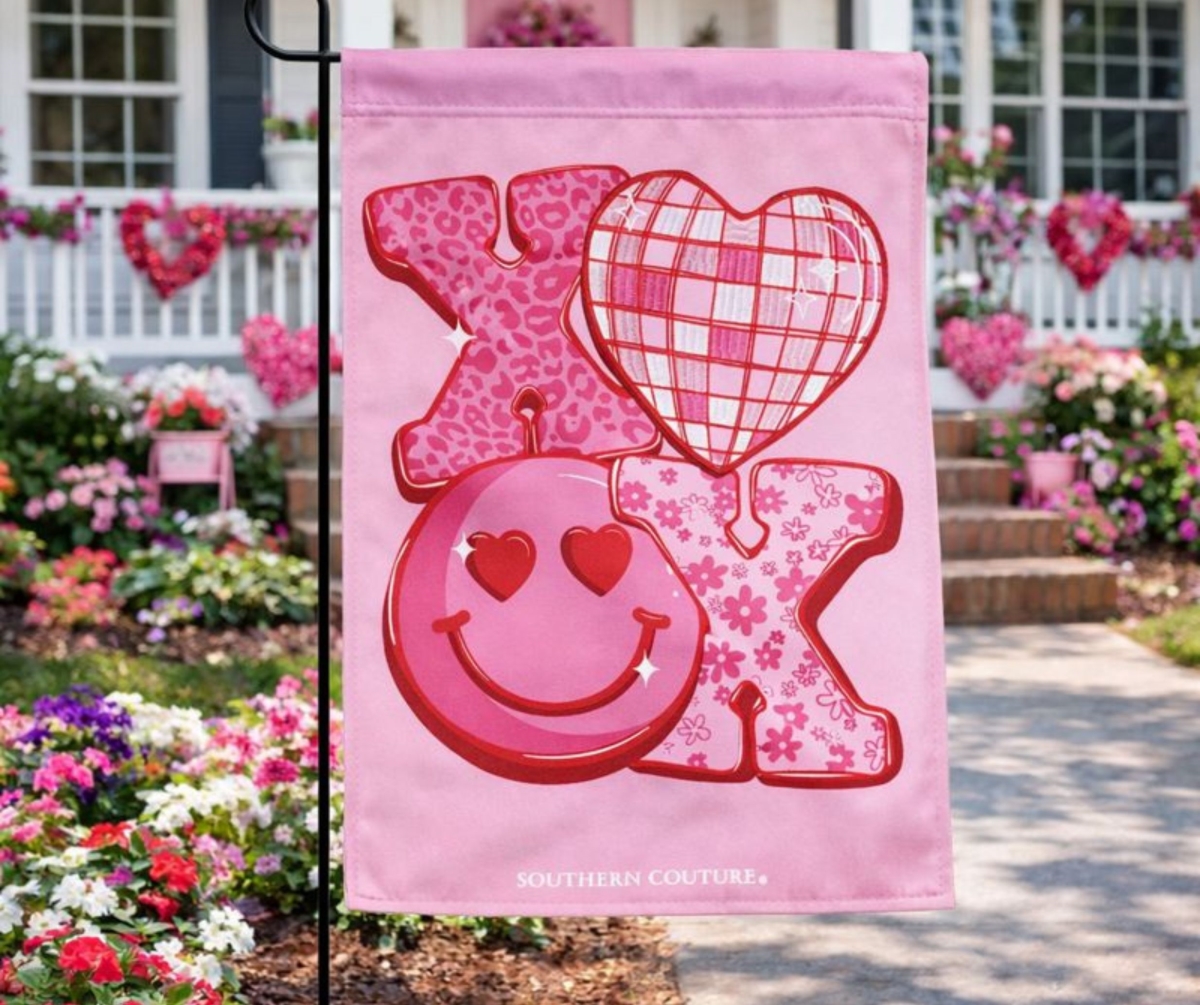 M013056 Garden Flag Pattern XOXO