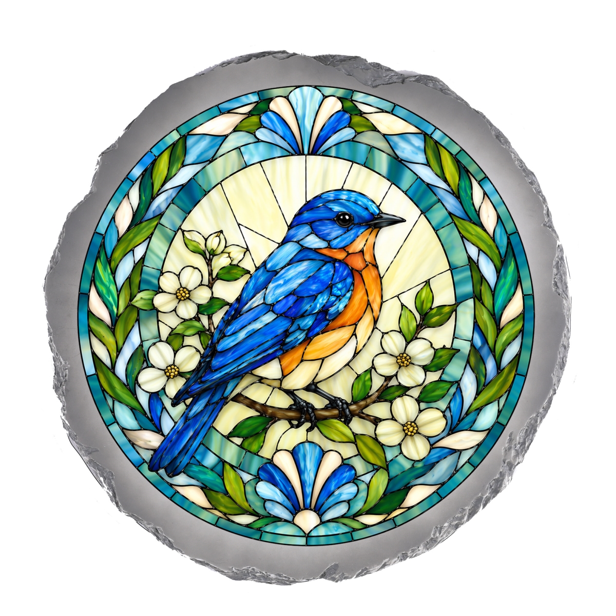 SSRSH0032 Stain Gl Bluebird Stone Gray