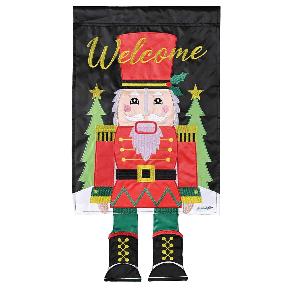 M013008 Crazy Leg Welcome Nutcracker