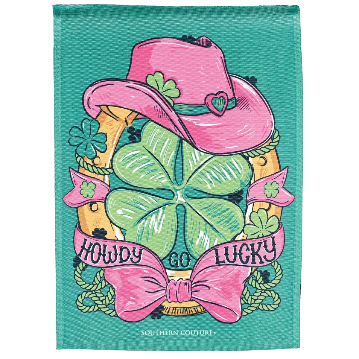 M080411 Garden Flag Howdy Go Lucky