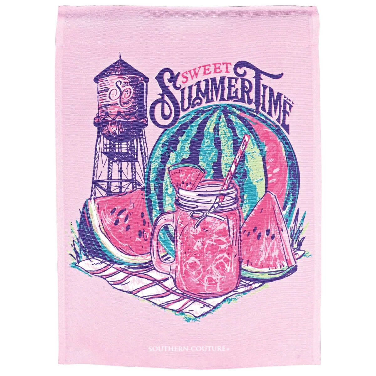 M080412 Garden Flag Sweet Summertime