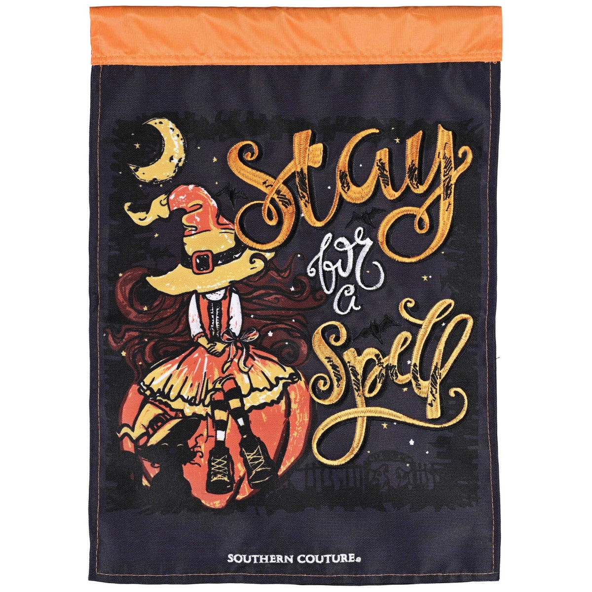 M013068 Garden Flag Stay For A Spell
