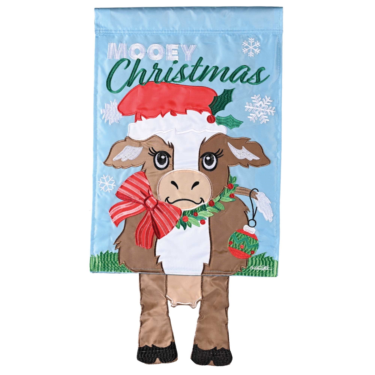 M013010 Crazy Leg Cow Mooey Christmas