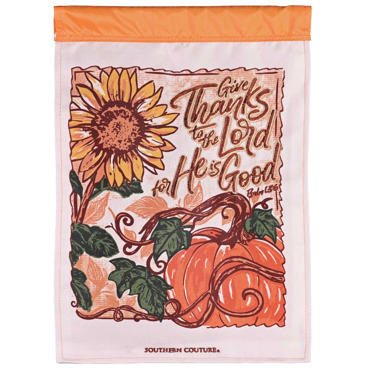 M013069 Garden Flag Give Thanks To The Lord