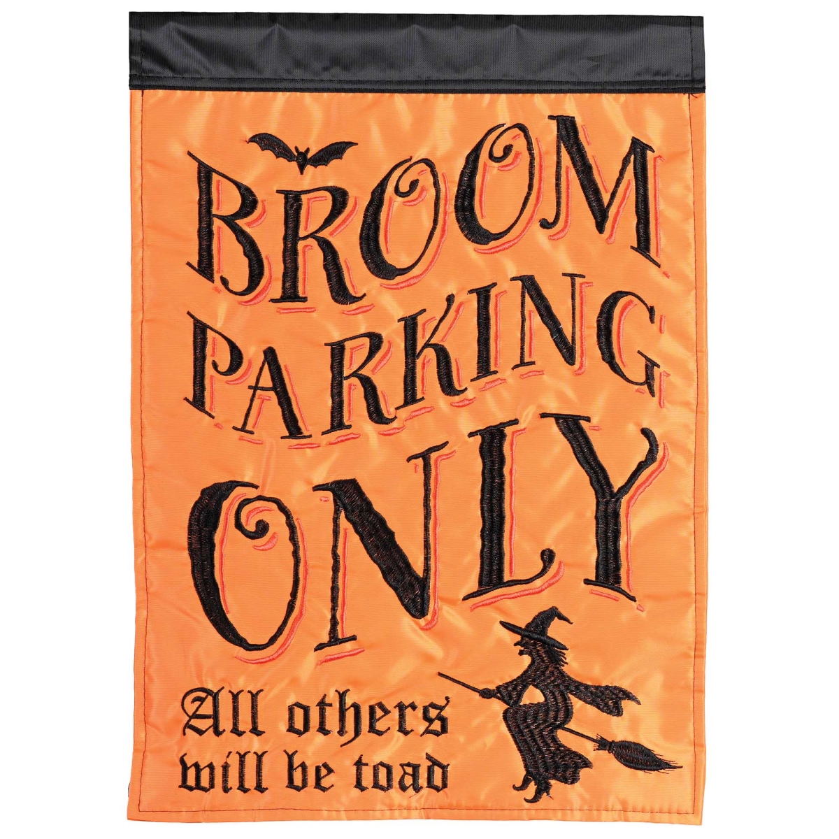 M013023 Garden Flag Broom Parking