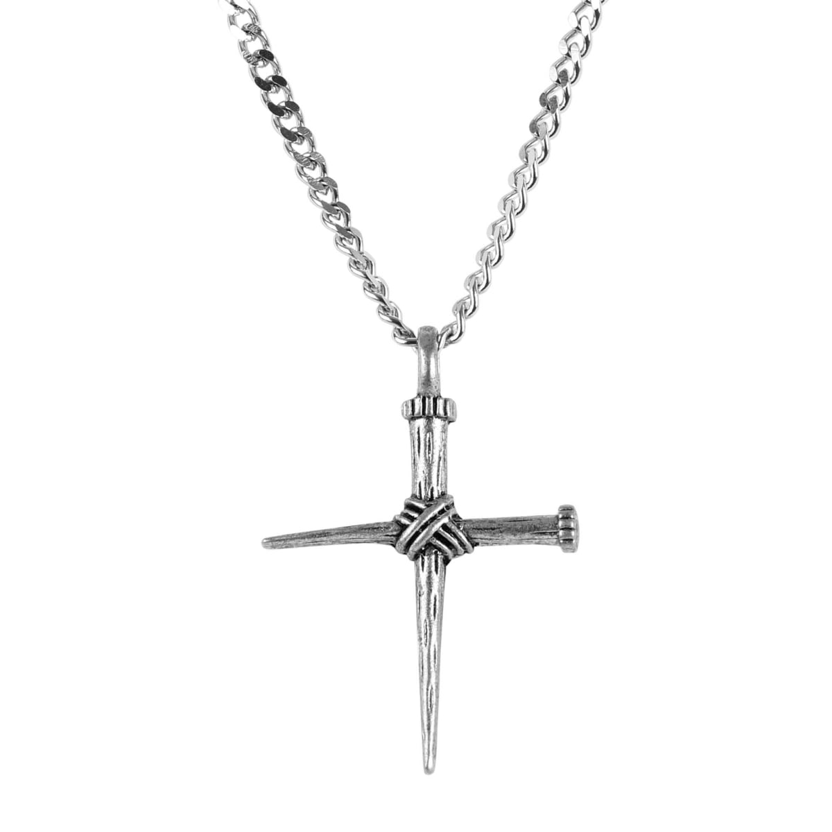 32-6832 Necklace Nail Cross Christ Endured Death