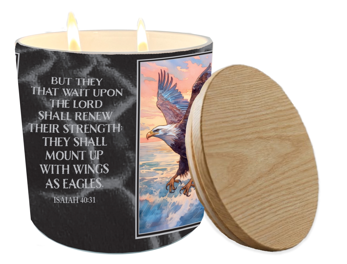 CNDLG-63 Soy Candle Eagle But They That 13 Oz