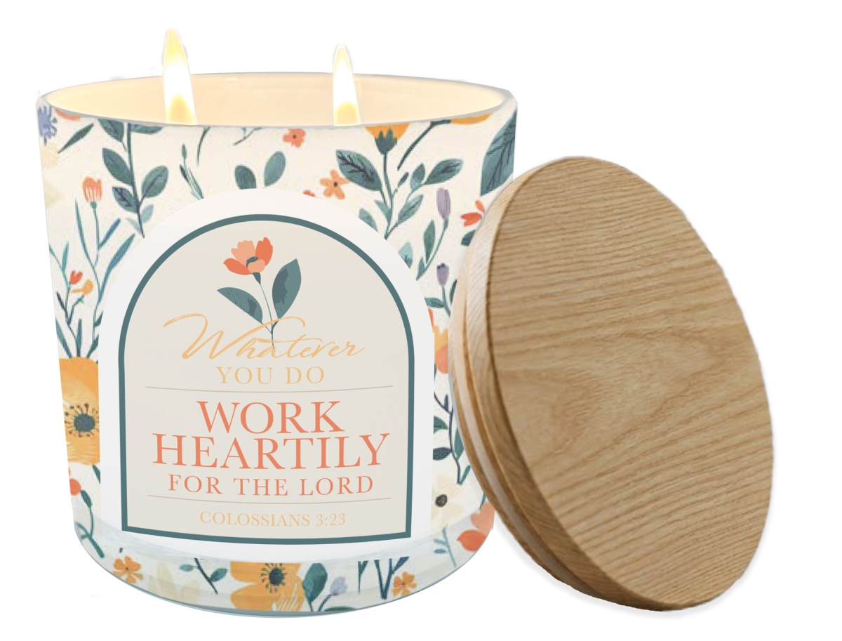 CNDLG-74 Soy Candle Work Heartily For The 13 Oz
